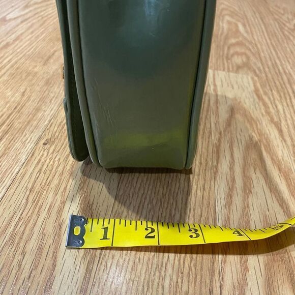 MDD Fashion 79 The Fiona Faux Leather Jacket Handbag Green Gold - Picture 15 of 15